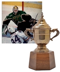 Ed Belfours 1999-2000 Dallas Stars Clarence Campbell Bowl Championship Trophy (11")