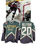 Ed Belfours 1998-99 Dallas Stars Stanley Cup Finals Game-Worn Jersey - Photo-Matched!