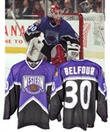 Ed Belfours 1996 NHL All-Star Game Western Conference Game-Worn Jersey
