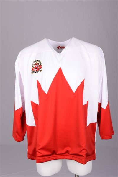 Paul Henderson Signed 1972 Canada-Russia Series Team Canada Jersey with COA
