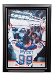 Wayne Gretzky Edmonton Oilers Signed "1988 Stanley Cup" Limited-Edition Framed Print on Canvas #38/199 with WGA COA (31” x 43”)