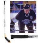 Wayne Gretzkys 1995-96 Los Angeles Kings Signed Easton Game-Used Stick