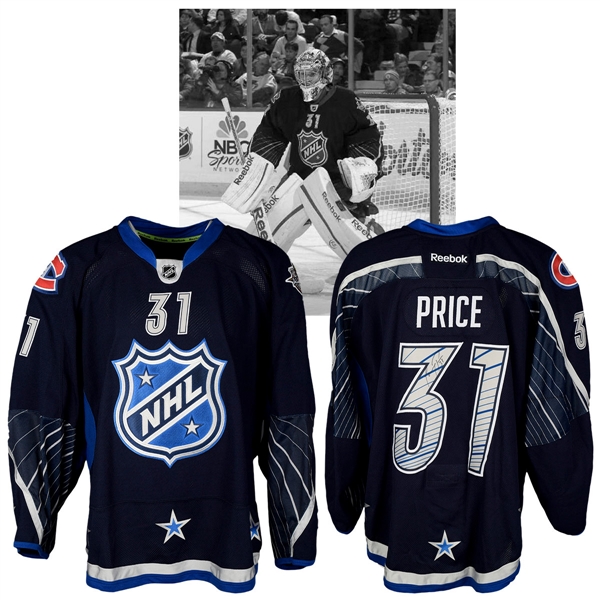Carey Prices 2012 NHL All-Star Game "Team Chara" Signed Game-Worn Jersey with NHLPA LOA