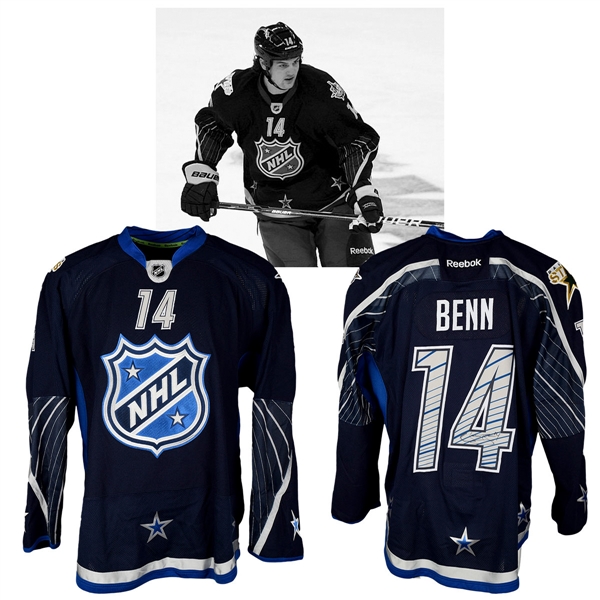 Jamie Benns 2012 NHL All-Star Game "Team Chara" Signed Game-Worn Jersey with NHLPA LOA