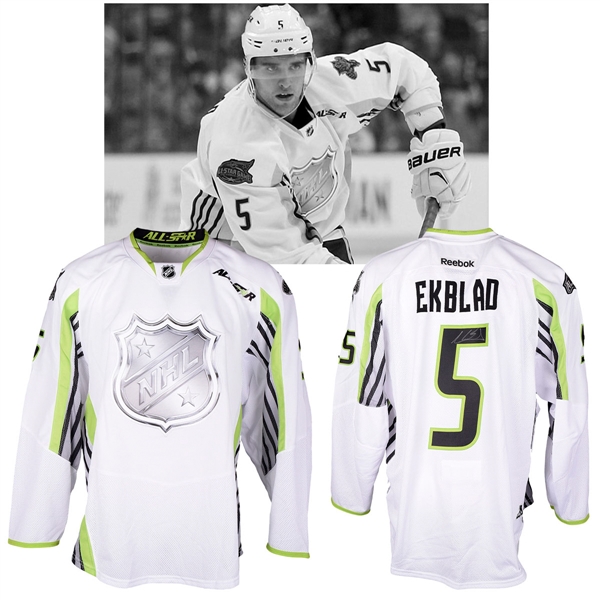Aaron Ekblads 2015 NHL All-Star Game "Team Toews" Signed Game-Worn Jersey with NHLPA LOA