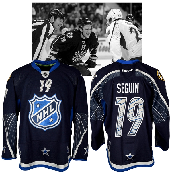 Tyler Seguins 2012 NHL All-Star Game "Team Chara" Signed Game-Worn Jersey with NHLPA LOA