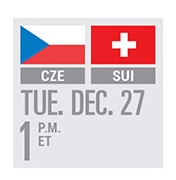 Bell Centre Loge for Tuesday December 27th 2016 Czech Republic vs Switzerland (1:00 PM) (12 Tickets)