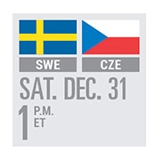 Bell Centre Loge for Saturday December 31st 2016 Sweden vs Czech Republic (1:00 PM) (12 Tickets)