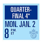Bell Centre Loge for Monday January 2nd 2017 Quarter-Final 4 (8:00 PM) (12 Tickets)