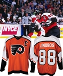 Eric Lindros 1996-97 Philadelphia Flyers Game-Worn Captains Jersey