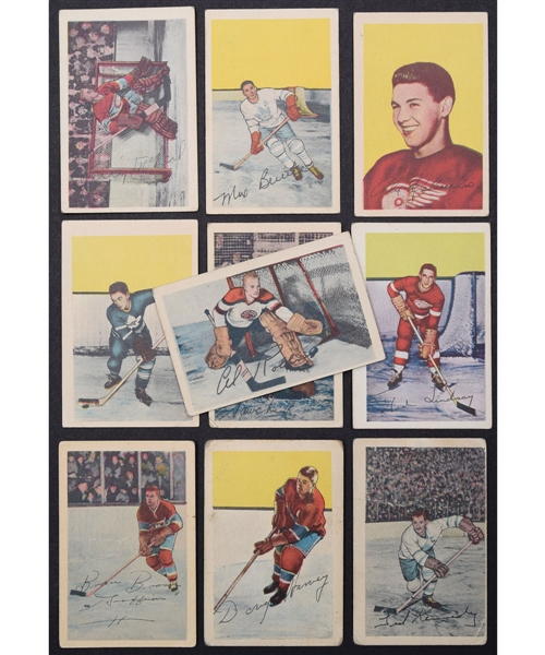 1952-53 Parkhurst Hockey Near Complete Set (102/105)