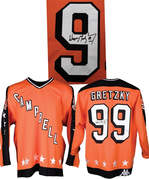 Wayne Gretzky Signed 1983 NHL All-Star Game Campbell Conference Vintage Pro Jersey