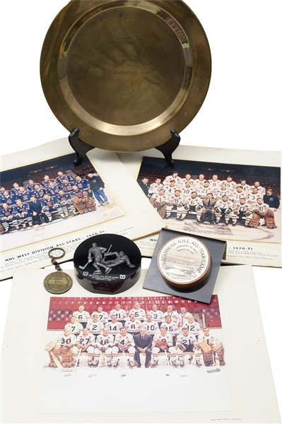 Vintage NHL All-Star Game Team Photo, Pin and Souvenir Collection of 20