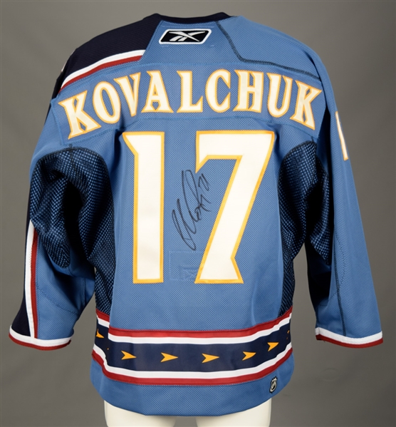 kovalchuk thrashers jersey