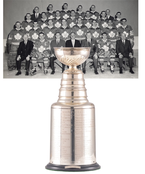 Tom Naylers 1966-67 Toronto Maple Leafs Stanley Cup Championship Trophy (13") 