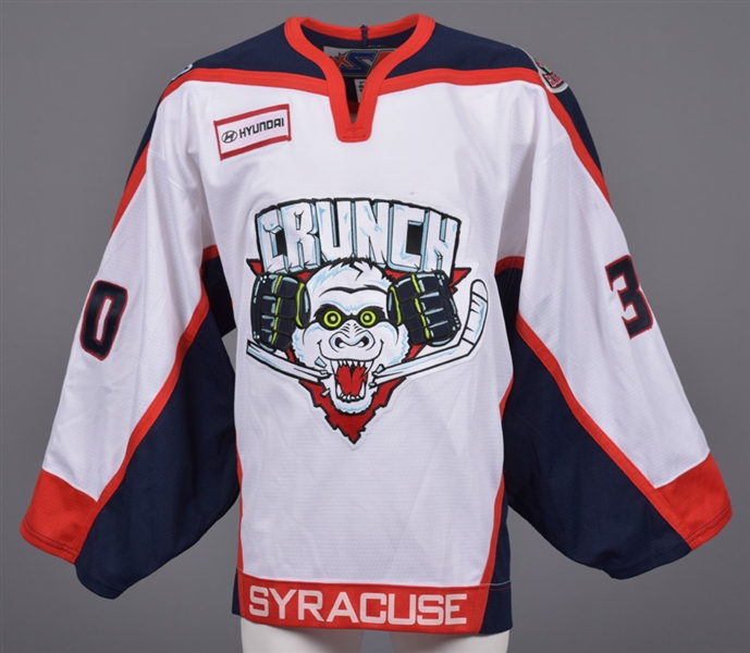 Fred Brathwaites 2003-04 AHL Syracuse Crunch Game-Worn Jersey with LOA