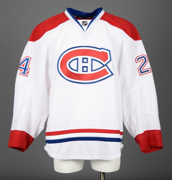 Jeff Halperns 2012-13 Montreal Canadiens Game-Worn Jersey with Team LOA