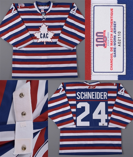 habs centennial jerseys