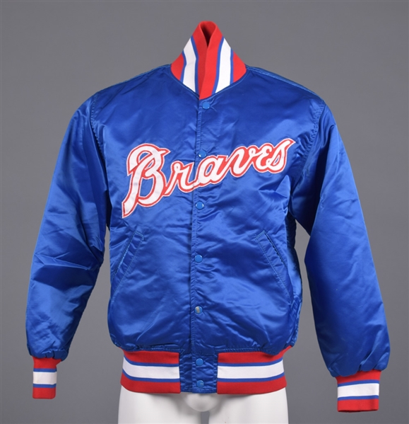 Atlanta Braves Mid-1980s Team Jacket by Wilson Attributed to Bruce Sutter