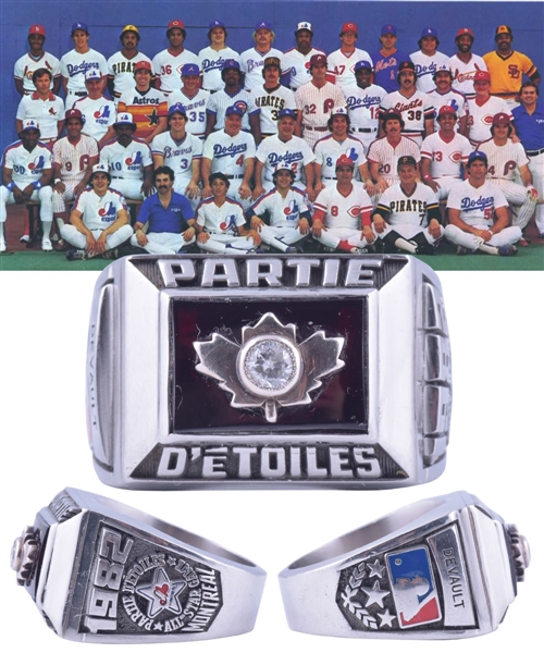 1982 MLB Montreal All-Star Game Ring by Balfour