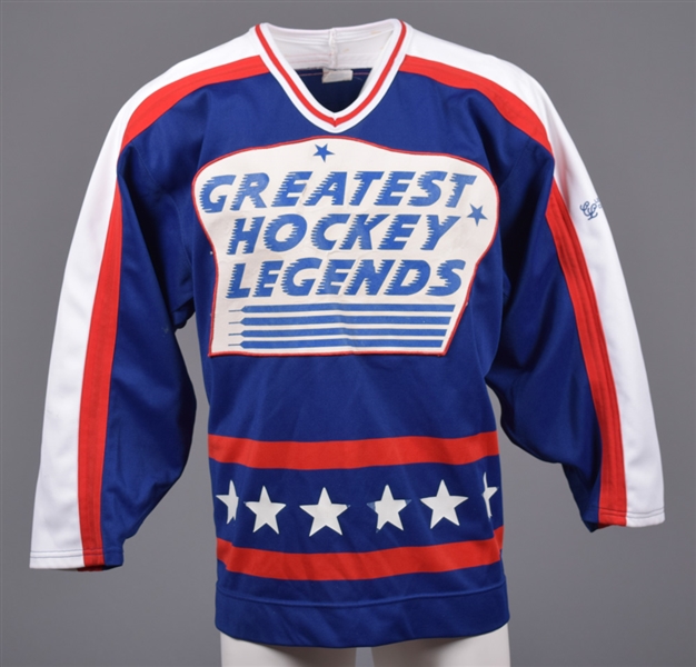Henri Richards Circa Late-1980s "Greatest Hockey Legends" Game-Worn Jersey
