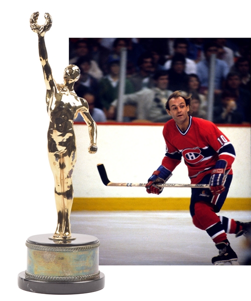 Guy Lafleurs 1978 "Ice Hockey" Victor Award with His Signed LOA