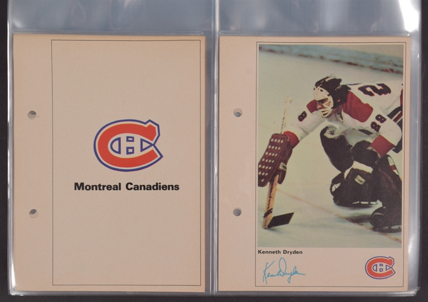 1971-72 Toronto Sun Hockey Photo Complete Set of 294 Plus Album