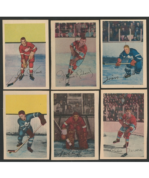 1952-53 Parkhurst Hockey Complete 105-Card Set