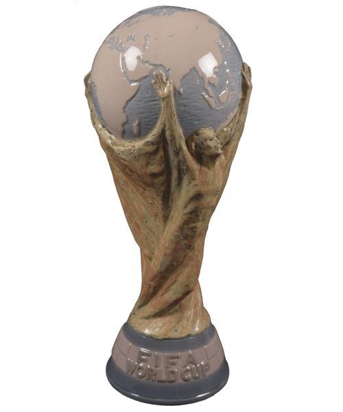 Vintage Lladro "FIFA World Cup Trophy" Porcelain Figurine (13 ½”) -returned 2May2019
