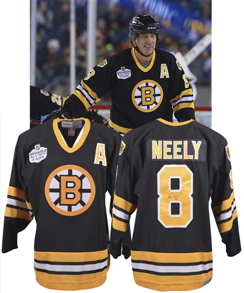 Cam Neelys 2016 NHL Winter Classic Alumni Game Signed Game-Worn Alternate Captains Jersey with LOA