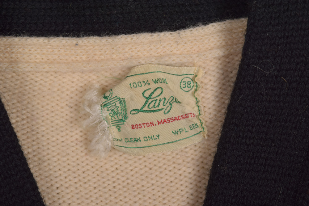 Lot Detail - 1950's circa Boston Bruins Game Worn Coaches Cardigan Sweater  (MEARS LOA)