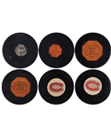 Montreal Canadiens 1930s/1980s Official Game Puck and Other Puck Collection of 36 Including Spalding, Art Ross, "Original Six", Converse and Viceroy Game Pucks