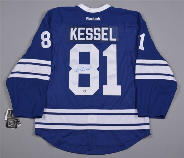 Phil Kessel and Joffrey Lupul Signed Toronto Maple Leafs Jerseys - Both Authenticated