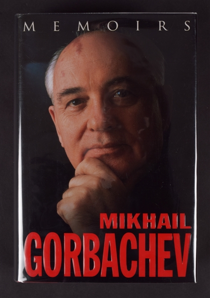 Russian/Soviet Politician Mikhail Gorbachev Signed 1996 "Memoirs" Hardcover Book with JSA LOA