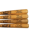 Montreal Expos Early-1980s Game Bat Collection of 4 Including Carter, Dawson, LeFlore and Montanez