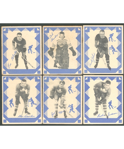 1937-38 O-Pee-Chee Series "E" (V304E) Hockey Near Complete Card Set (46/48)