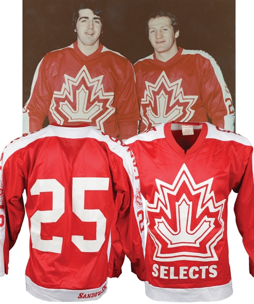 Dennis Owchars 1979 Izvestia Hockey Tournament "Canada Selects" Game-Worn Jersey, Track Suit and Jacket