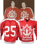 Dennis Owchars 1979 Izvestia Hockey Tournament "Canada Selects" Game-Worn Jersey, Track Suit and Jacket