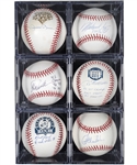 New York Yankees Single-Signed Baseball Collection of 8 Including Rivera, Pettitte, Chamberlain, Kay and Price 