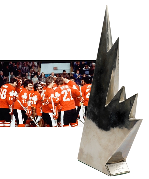 Marvin Goldblatts 1976 Canada Cup Championship Trophy from His Personal Collection (11 ¾”) 
