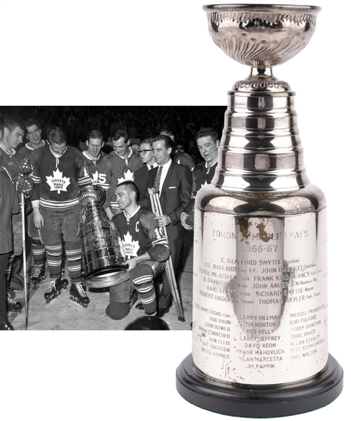 Toronto Maple Leafs 1966-67 Stanley Cup Championship Trophy (13")