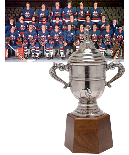Garry Howatts 1977-78 New York Islanders Clarence Campbell Bowl Championship Trophy with His Signed LOA (11")
