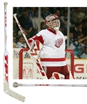 Dominik Haseks Mid-2000s Detroit Red Wings Louisville TPS Game-Used Stick