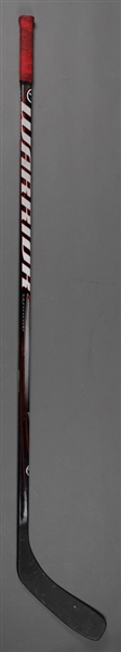 Mike Modanos 2010-11 Detroit Red Wings Warrior Widow Game-Used Stick