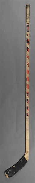Daniel Alfredssons Mid-to-Late-1990s Ottawa Senators Titan ASD Game-Used Stick
