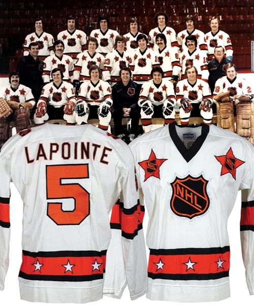 Guy Lapointes 1975 NHL All-Star Game Wales Conference Game-Worn Jersey