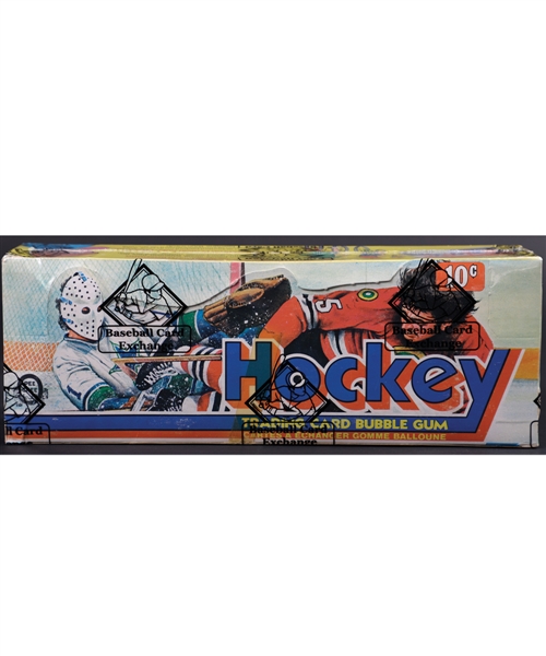 1975-76 O-Pee-Chee Hockey Wax Box (48 Unopened Packs) - BBCE Certified - Numerous HOFers and Rookies Included