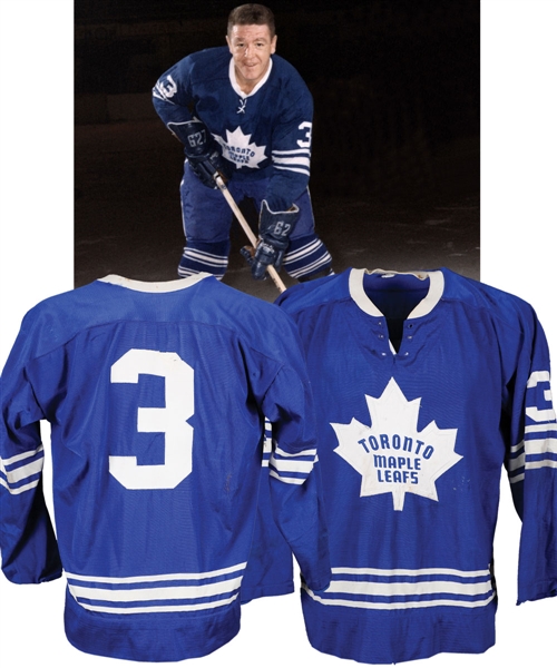 Toronto Maple Leafs Late-1960s Game-Worn Jersey Attributed to Marcel Pronovost
