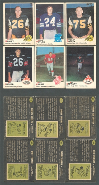 1950s to 1970s Topps, O-Pee-Chee, Post and Other Brands CFL Card Collection of 400+