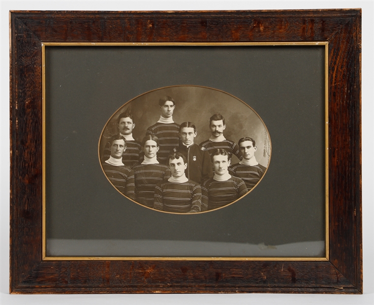 Vintage 1900s/1920s Hockey Team Photo Collection of 4